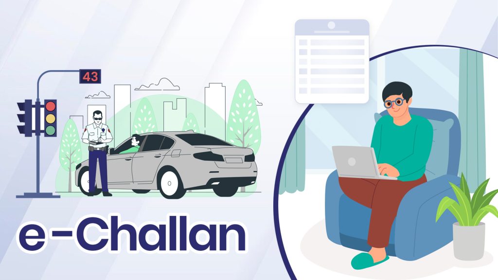 how to check challan